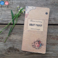 Recycled 48k Mini Kraft Paper Cover Sewing Notebook